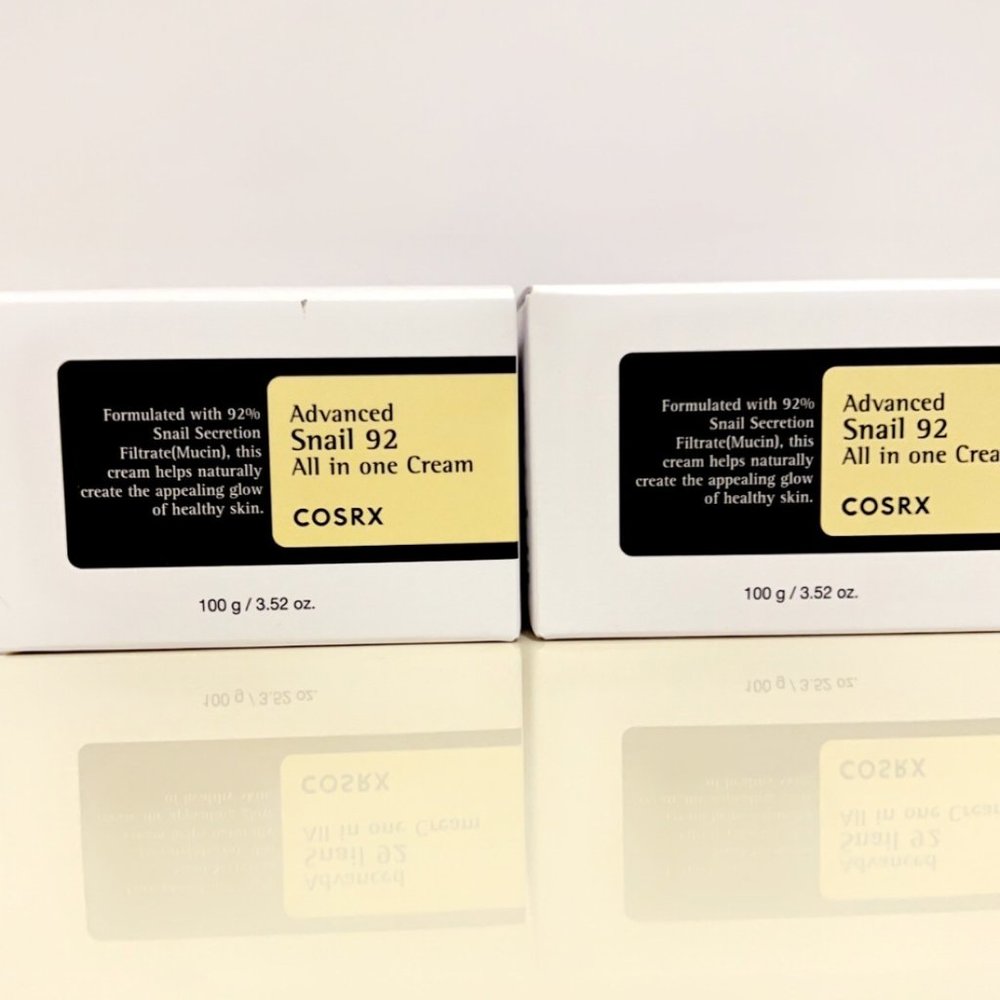 (1 Unit Count) Cosrx Advanced Snail 92 All in one cream 100g / 3.5 oz - Picture 2 of 3